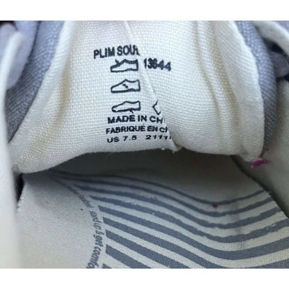 Taos Plim Soul Women's 7.5 Gray Canvas Lace-Up Sneakers - Picture 13 of 13